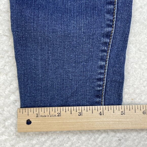 Kut from the Kloth Jeans Womens Sz 4 Blue Mia Toothpick Low Rise Skinny 27x30 - Picture 9 of 11